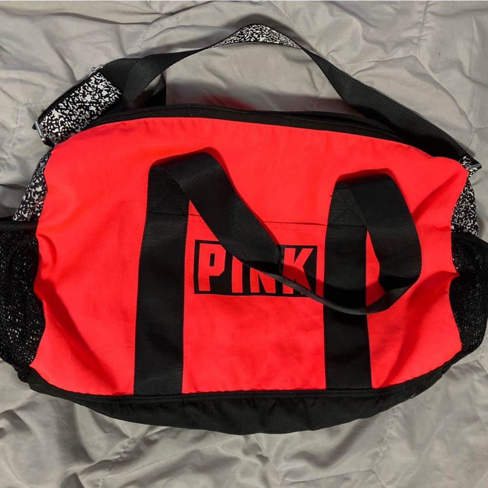 Pink by Victoria secret 2015 duffle bag neon pink